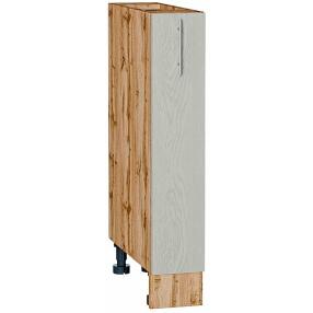 Шкаф нижний бутылочница Сканди Cappuccino Softwood Дуб Вотан 816*150*480