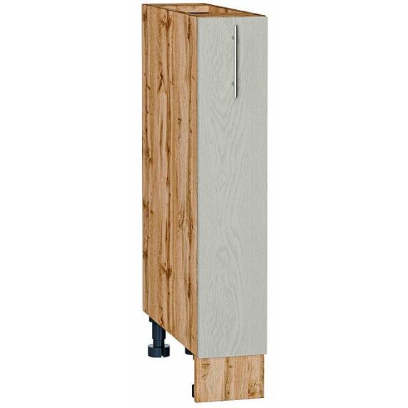 Шкаф нижний бутылочница Сканди Cappuccino Softwood Дуб Вотан 816*150*480