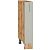 Шкаф нижний бутылочница Сканди Cappuccino Softwood Дуб Вотан 816*150*480