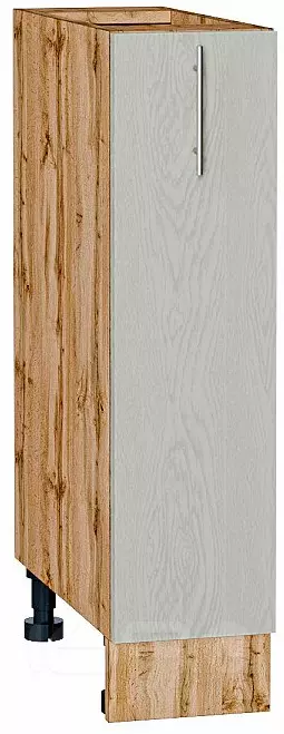 Шкаф нижний бутылочница Сканди Cappuccino Softwood Дуб Вотан 816*200*480