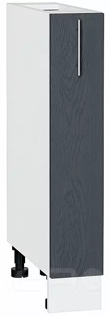 Шкаф нижний бутылочница Сканди Graphite Softwood Белый 816*150*480