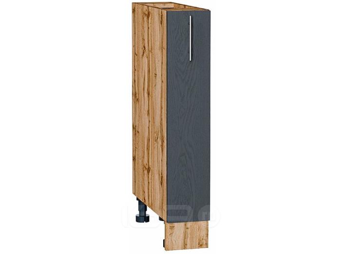 Шкаф нижний бутылочница Сканди Graphite Softwood Дуб Вотан 816*150*480