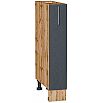 tumb 1 - Шкаф нижний бутылочница Сканди Graphite Softwood Дуб Вотан 816*150*480