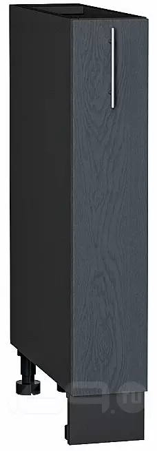 Шкаф нижний бутылочница Сканди Graphite Softwood Graphite 816*150*480