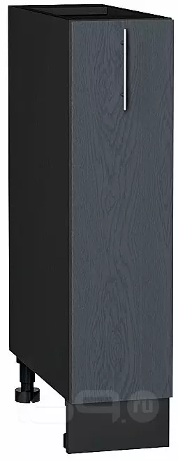 Шкаф нижний бутылочница Сканди Graphite Softwood Graphite 816*200*480