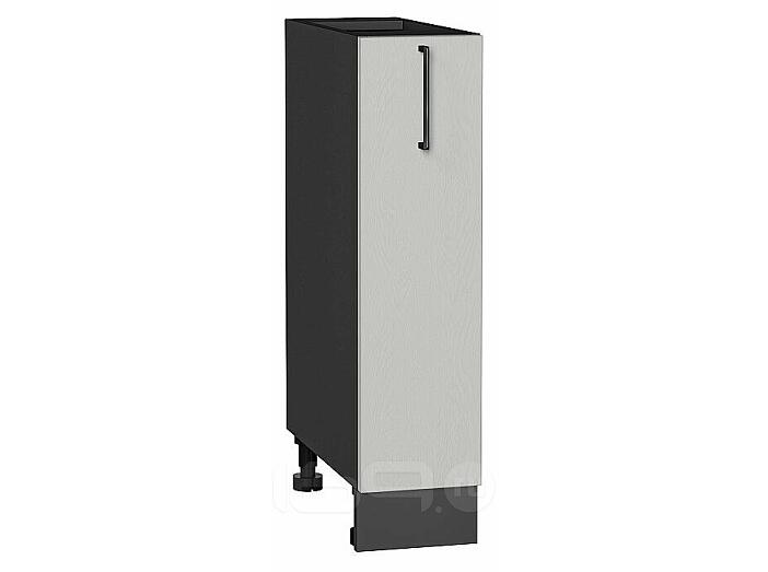 Шкаф нижний бутылочница Сканди Grey Silkwood/Graphite 816*200*480