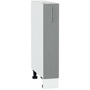 Шкаф нижний бутылочница Сканди Grey Softwood Белый 816*150*480