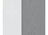 Шкаф нижний бутылочница Сканди Grey Softwood Белый 816*150*480