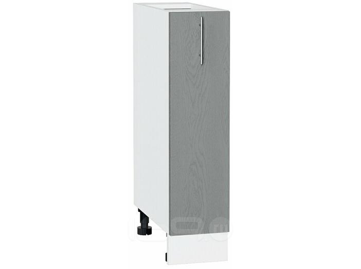 Шкаф нижний бутылочница Сканди Grey Softwood Белый 816*200*480
