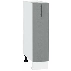 Шкаф нижний бутылочница Сканди Grey Softwood Белый 816*200*480