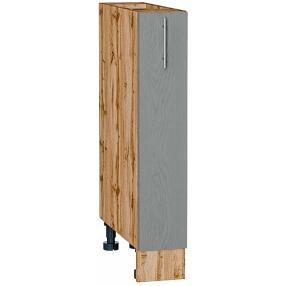 Шкаф нижний бутылочница Сканди Grey Softwood Дуб Вотан 816*150*480