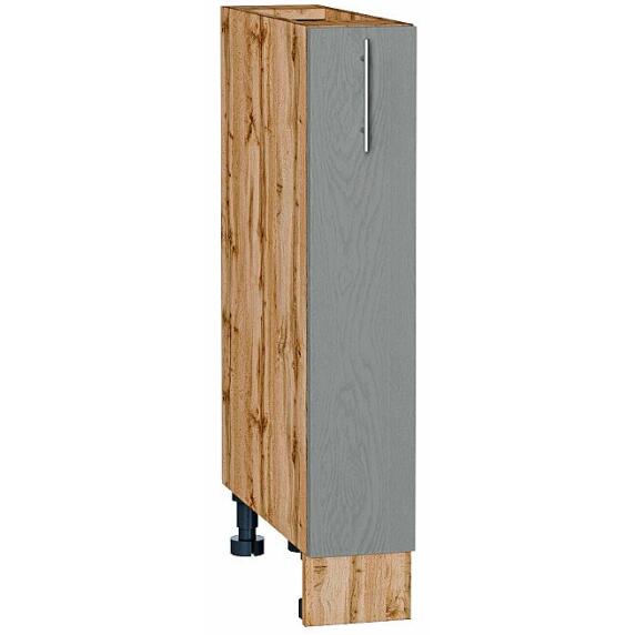 Шкаф нижний бутылочница Сканди Grey Softwood Дуб Вотан 816*150*480