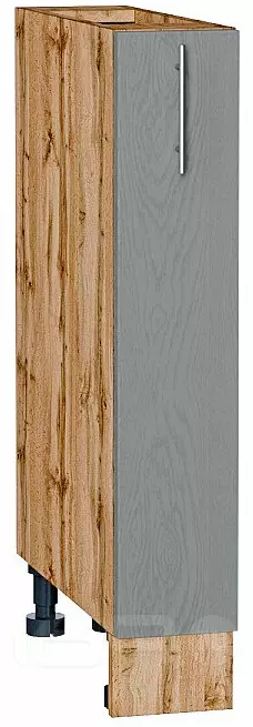 Шкаф нижний бутылочница Сканди Grey Softwood Дуб Вотан 816*150*480