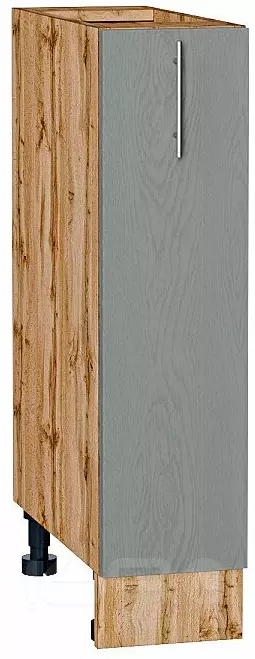 Шкаф нижний бутылочница Сканди Grey Softwood Дуб Вотан 816*200*480