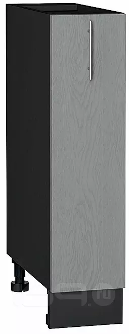 Шкаф нижний бутылочница Сканди Grey Softwood Graphite 816*200*480