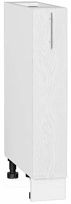 Шкаф нижний бутылочница Сканди White Softwood/Белый 816*150*480
