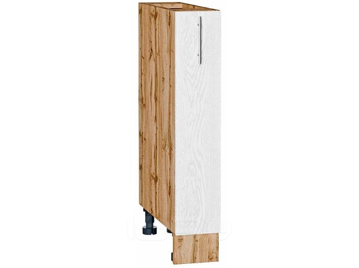 Шкаф нижний бутылочница Сканди White Softwood Дуб Вотан 816*150*480