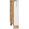 tumb 1 - Шкаф нижний бутылочница Сканди White Softwood Дуб Вотан 816*150*480