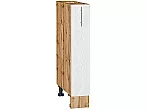 Шкаф нижний бутылочница Сканди White Softwood Дуб Вотан 816*150*480