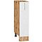 Шкаф нижний бутылочница Сканди White Softwood Дуб Вотан 816*200*480