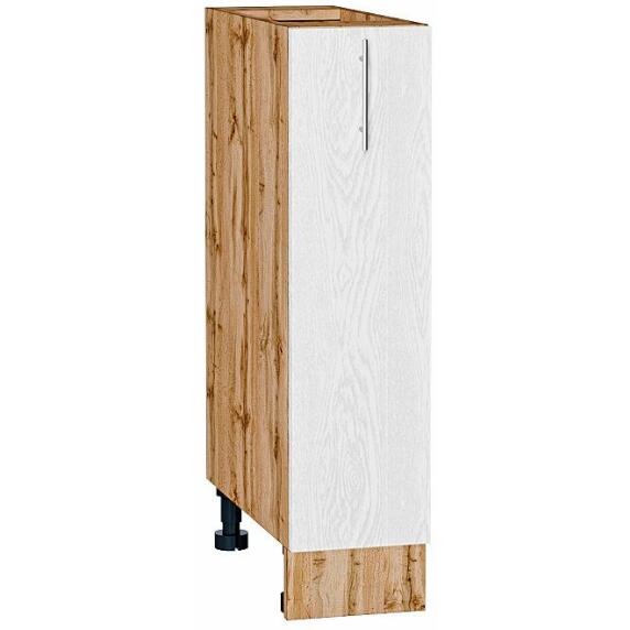 Шкаф нижний бутылочница Сканди White Softwood Дуб Вотан 816*200*480