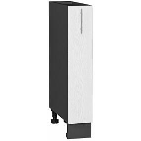 Шкаф нижний бутылочница Сканди White Softwood Graphite
