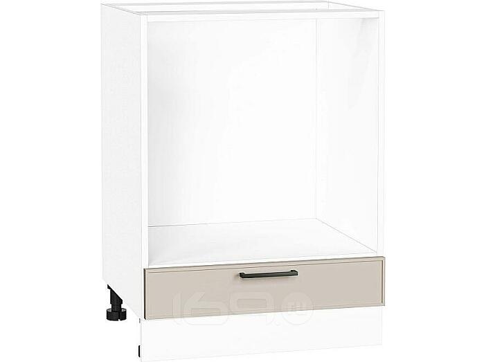 Шкаф нижний под духовку Эйр Cream Silk/Белый 816*600*476