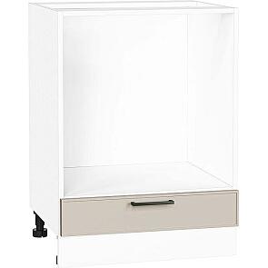 Шкаф нижний под духовку Эйр Cream Silk/Белый 816*600*476