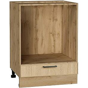 Шкаф нижний под духовку Эйр Real Oak/Дуб Вотан 816*600*476