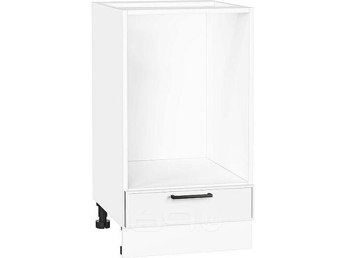 Шкаф нижний под духовку Эйр White Silk/Белый 816*450*476