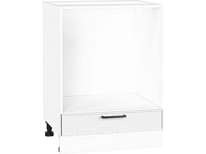 Шкаф нижний под духовку Эйр White Silk/Белый 816*600*476