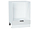 Шкаф нижний под духовку Евро Белый / Белый 816*600*474