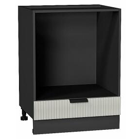 Шкаф нижний под духовку Евро Лайн Агат / Graphite 816*600*474