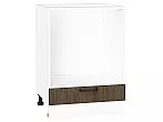 Шкаф нижний под духовку Флэт Brown Casella Oak 2S/Белый 816*600*476