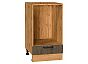 Шкаф нижний под духовку Флэт Brown Casella Oak 2S/Дуб Вотан 816*450*476