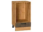 Шкаф нижний под духовку Флэт Brown Casella Oak 2S/Дуб Вотан 816*450*476