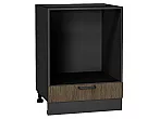 Шкаф нижний под духовку Флэт Brown Casella Oak 2S/Graphite 816*600*476