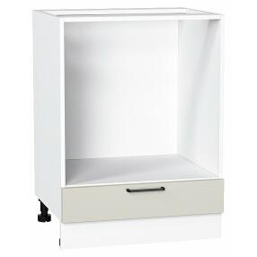 Шкаф нижний под духовку Флэт Cashmere In 2S/Белый 816*600*476
