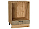 Шкаф нижний под духовку Флэт Natural Casella Oak 2S/Дуб Вотан 816*600*476
