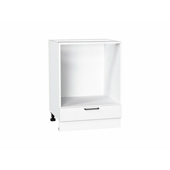 Шкаф нижний под духовку Флэт White In 2S/Белый 816*600*476