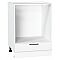 Шкаф нижний под духовку Флэт White In 2S/Белый 816*600*476 Шкаф нижний под духовку Флэт White In 2S/Белый 816*600*476