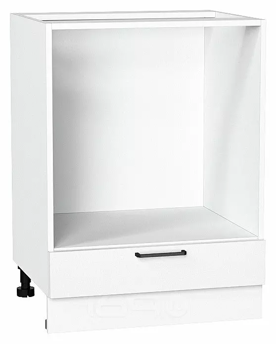 Шкаф нижний под духовку Флэт White In 2S/Белый 816*600*476