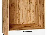 Шкаф нижний под духовку Флэт White In 2S/Дуб Вотан 816*600*476