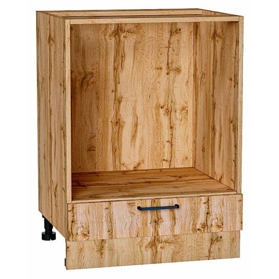 Шкаф нижний под духовку Флэт Wotan Oak 2S/Дуб Вотан 816*600*476