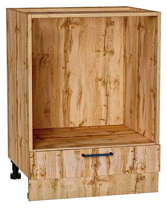 Шкаф нижний под духовку Флэт Wotan Oak 2S/Дуб Вотан 816*600*476
