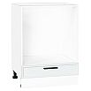 Шкаф нижний под духовку Фрейм White Silk/Белый 816*600*480