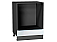 Шкаф нижний под духовку Фьюжн Angel Graphite 816*600*476