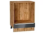 Шкаф нижний под духовку Фьюжн Anthracite Дуб Вотан 816*600*476