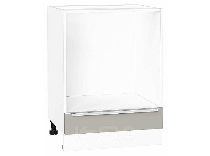 Шкаф нижний под духовку Фьюжн Clay Silk/Белый 816*600*476