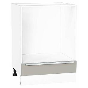 Шкаф нижний под духовку Фьюжн Clay Silk/Белый 816*600*476